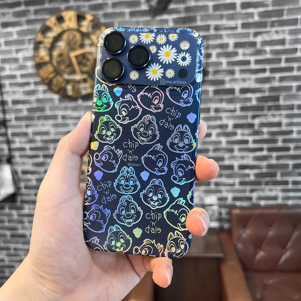 手機貼膜｜3D鈦晶浮雕流光變色膜